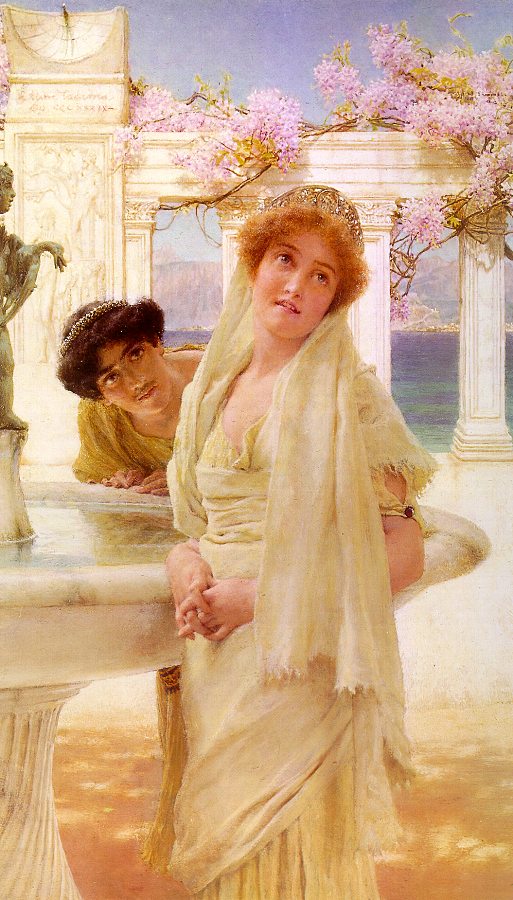 Alma Tadema A Difference of Opinion